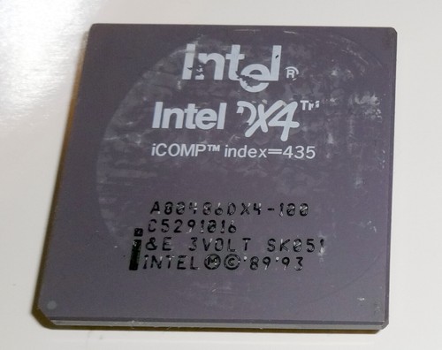 INTEL 486DX A80486DX-33 ... retro | eBay