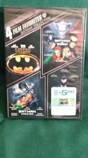 Warner Bros. 4 Film Favorites Batman Collection DVD Widescreen Nicholson Keaton