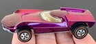 Vintage Hot Wheels Redline 1969 ELUSIVE Magenta Turbofire - NEAR MINT STUNNER!