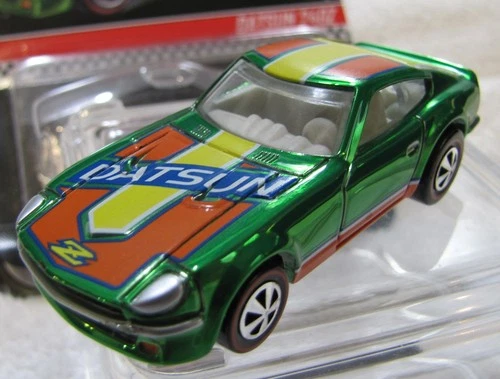 HOT WHEELS RLC Redline Datsun 240Z Spectraflame Green 2013 (Loose with Card)
