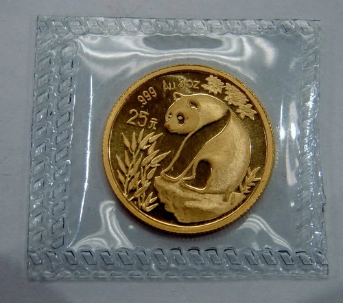 1993 Chinese Gold Panda 1/4 oz — photo from the most recent tracked eBay sale