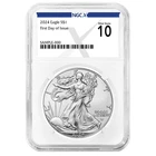 2024 $1 American Silver Eagle NGCX MS10 FDI X Label