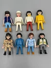Lot of 8 Playmobil Geobra Action Figures Figurines Some Vintage Assorted