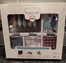 Project Life Core Kit Sharp Edition Becky Higgins NIB 616 Cards