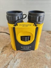Barska 10x25 Waterproof Binoculars 10x Magnification 25mm Yellow Black