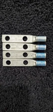 Burndy (YA6CL2TC14E1) #6 AWG  1" Spacing Lug, Lot of 4