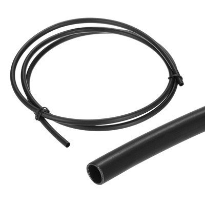 2Pcs 3/16 Zoll 4ft Draht Schrumpfschlauch 4:1 Schrumpf Wrap Schwarz