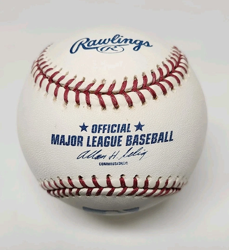 Luke Scott Firmado Auto Rawlings Oficial Grandes Ligas Béisbol ASTROS B9 Foto 3 de 3