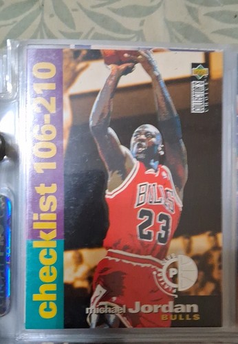 Michael Jordan [Player's Club Platinum] #210 1995 Collector's Choice card