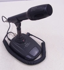 Yaesu MD-100A8X Dynamic Desktop Microphone Working F/S