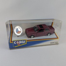Corgi 94105 BMW 325I Magenta With Badge 1:43 Model Car 1992