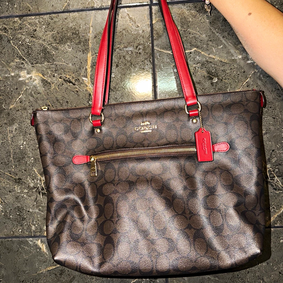 Coach Red Tote Handbags & Purses for Women for sale - eBay