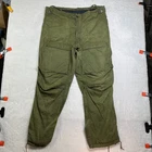 Vintage World War II US Military Chemical Protective Pants Men's Green - 37X30