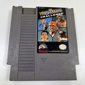 WWF WrestleMania Challenge Nintendo Nes gioco wrestling scheda di registrazione