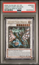 2009 YUGIOH 1ST ANPR-EN040 ANCIENT FAIRY DRAGON ULTIMATE RARE PSA 7 NM 80455694