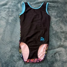 Plum Practicewear, plum cares collection vibrant AXS gymnastics Leotard