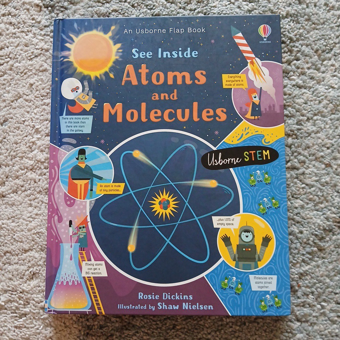 See Inside Atoms and Molecules by Rosie Dickens hardback Book