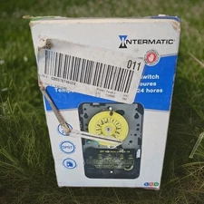 Intermatic T104 Electromechanical Timer Switch, 40A 208-277 VAC 60hz