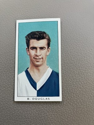 1961 International Soccer Stars Kelloggs Karte Bryan Douglas Blackburn Rovers FC