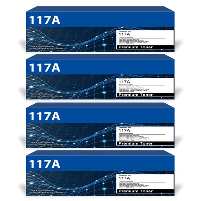 1-6 XXL Toner zu HP 117A W2070A Color Laser 150a MFP 179fwg fnw 178nwg nw 150nw