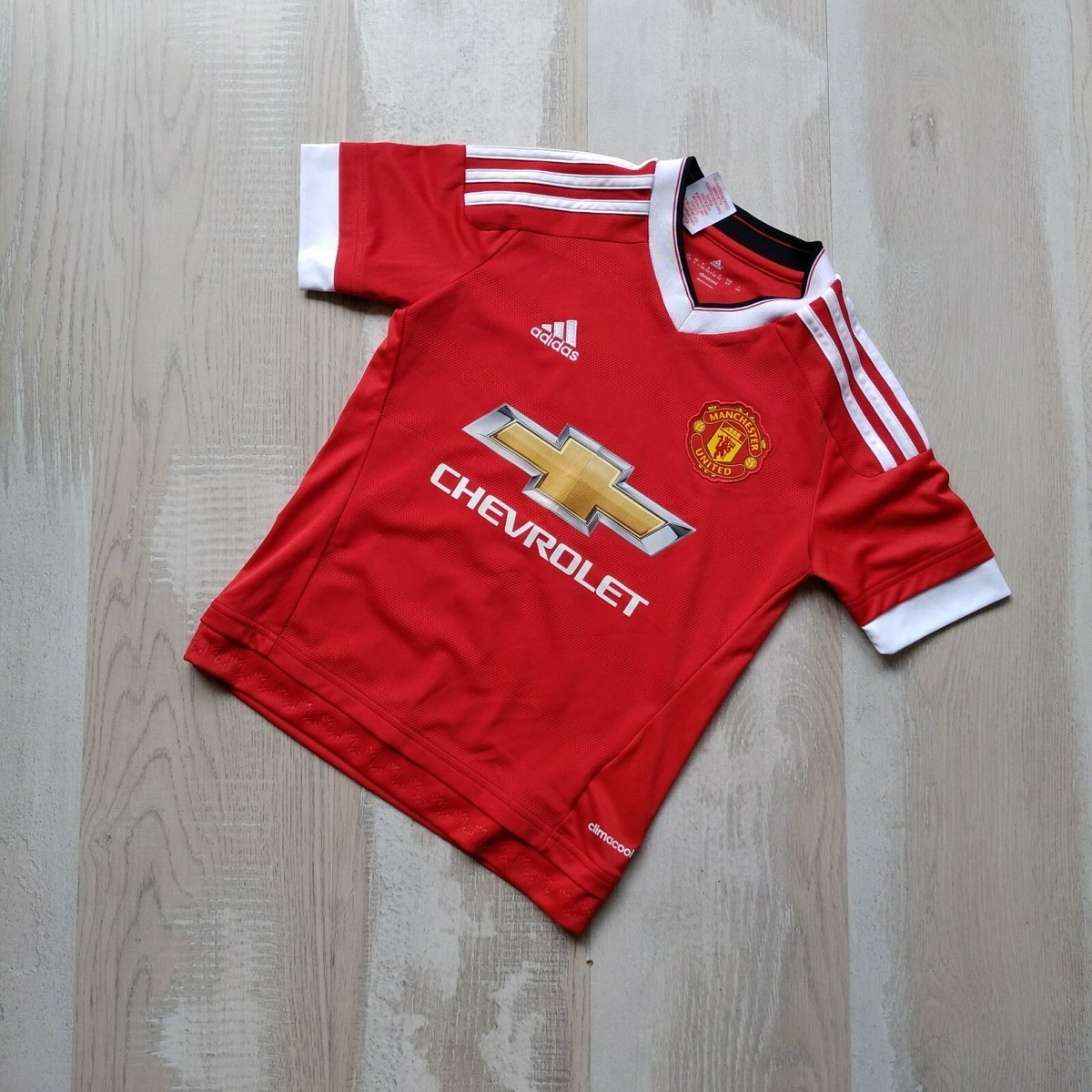 Mata Manchester United Home football shirt 2015 - 2016 Adidas