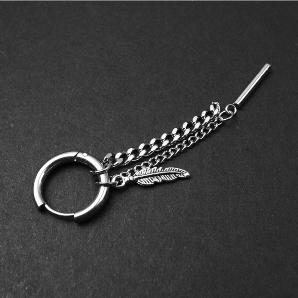 Jimin feather earring deals