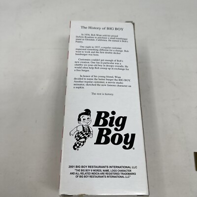 Big Boy Bobble-Head 2001年製 2001 Big Boy Bobble-Head With Original Box | eBay