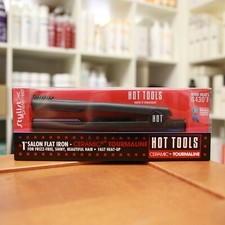 Hot Tools Ceramic ti Tourmaline 1" salon flat iron