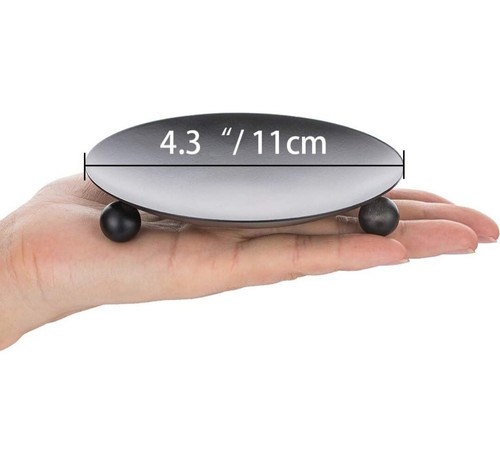 Candle Holder for Pillar Candlestick Table Stand Plate Tray Home Decoration X2 - Picture 5 of 5