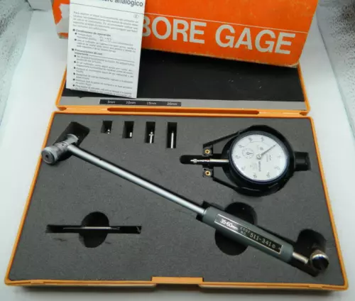 511-344 Mitutoyo 2-Point Indoor Meter Individual Bore Gauge 35-60mm Fine Pointer