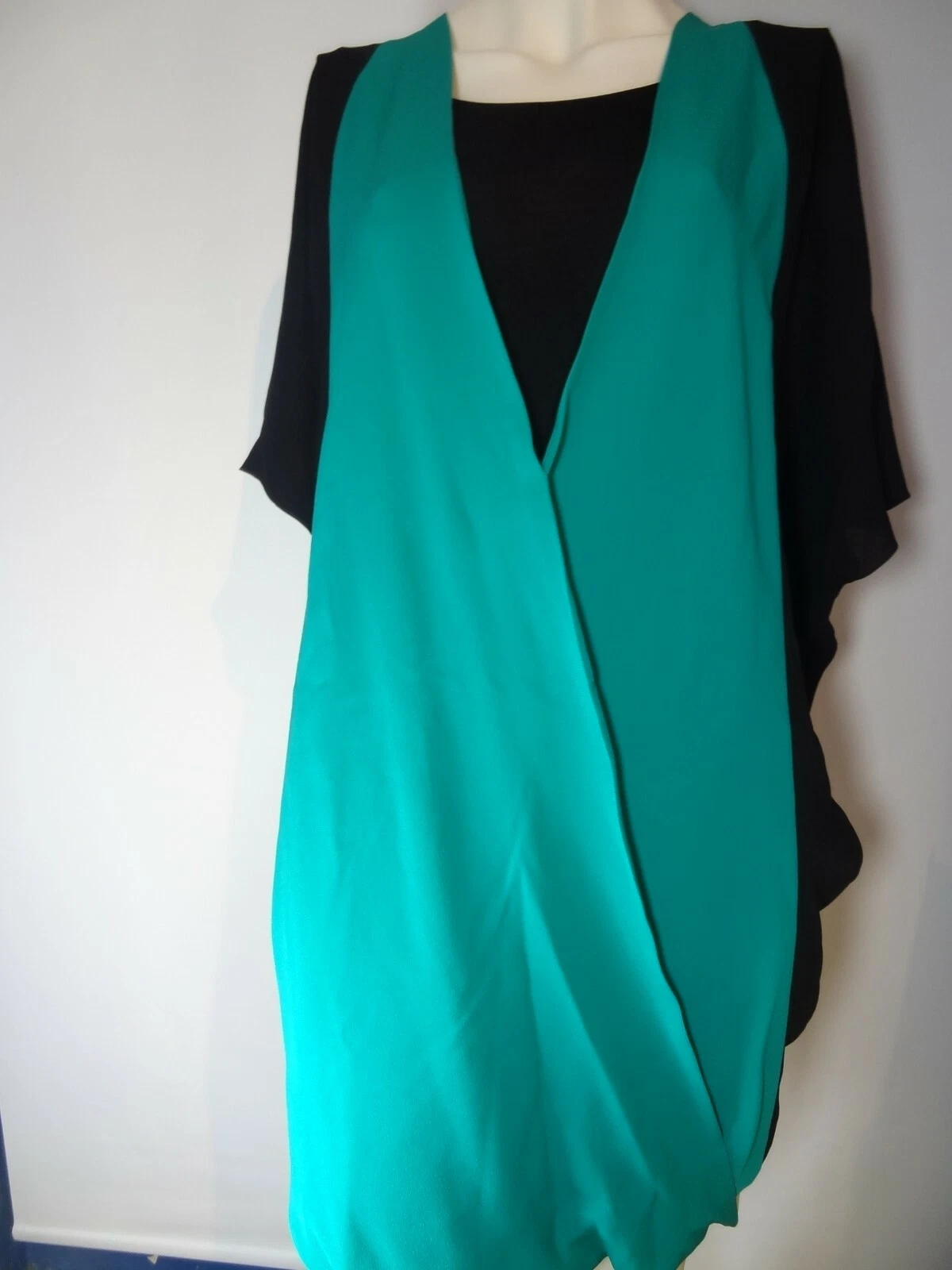 HERMÈS ABITO HERMES 100% SETA COLORBLOCK