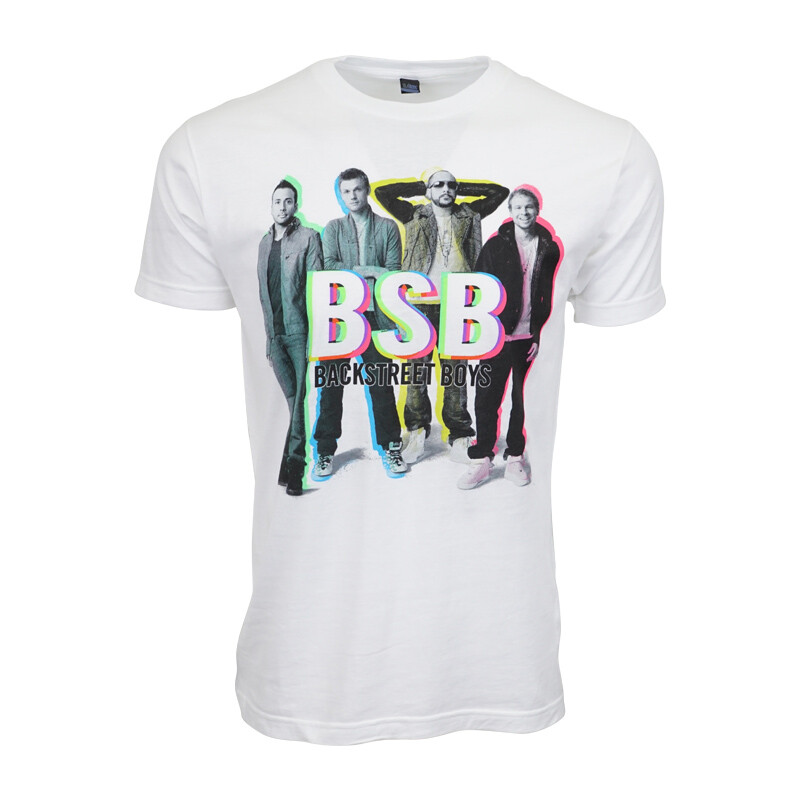 МУЖСКАЯ ФУТБОЛКА BACK STREET BOYS PORTRAIT