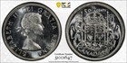 1956 Canada 50 Cents Pcgs Ms63 Lot#G9821 Silver! Choice Unc!
