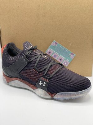 Under Armour SMGX Flyknit Golf Shoes Men 10 Black NWOB