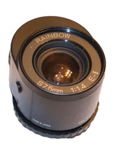 security camera lens replacement -RAINBOW -H -7.5MM 1:1.4 E-II Lens