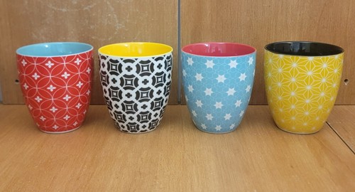 Set di 4 tazze Elekpopu, 14 once / 4 1/4", ottime - Foto 5 di 15