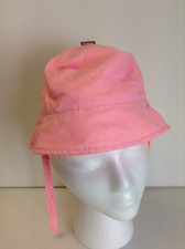 Girls Reversible Sunhat Pink  Peach One Size UPF 50 
