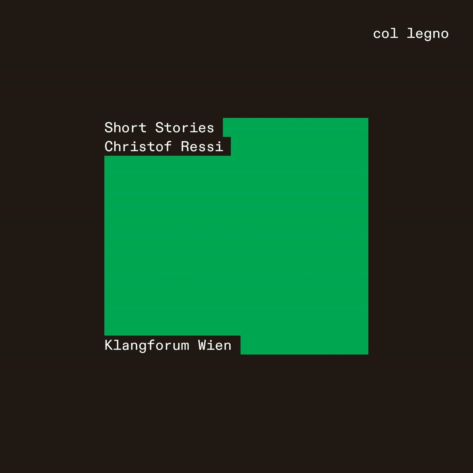 Audio Cd Nuovo - Black Page Orchestra / Klangforum Wien - Short Stories  - Col L