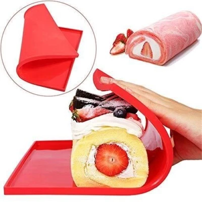 Guaranteed Non-stick Swiss Roll Silicone Mould Oven Safe Baking Tray Cake Mold
