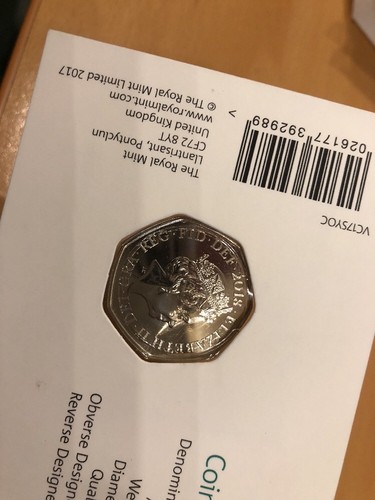 2018 Sir Isaac Newton BU 50p Strike Your Own Coin Rarest 50p 20,000 MINTAGE - Picture 5 of 5
