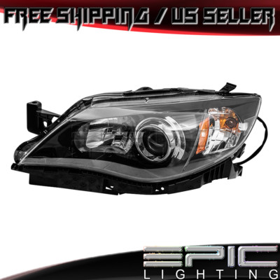 Halogen Headlight for 2008-2011 SUBARA IMPREZA/WRX  - Left Driver Side LH