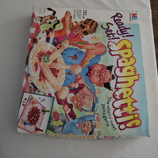 Ready! Set! Spaghetti! Board Game Vintage 1989 Milton Bradley Complete