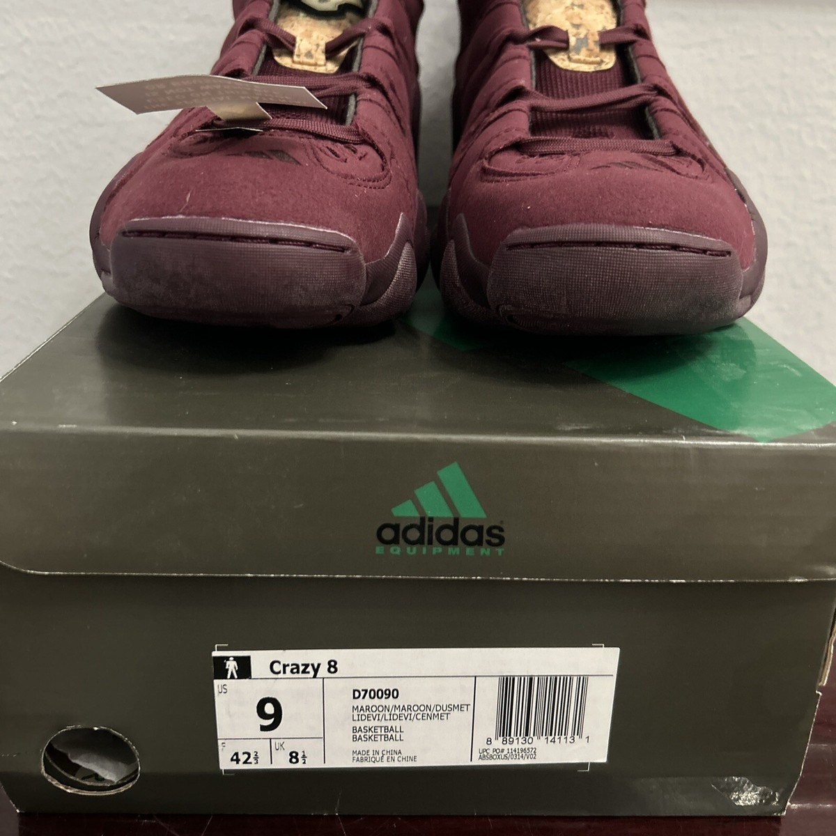 Kobe’s crazy 8s vino pack Adidas Crazy 8 Kobe Vino Pack for sale | eBay main image 2