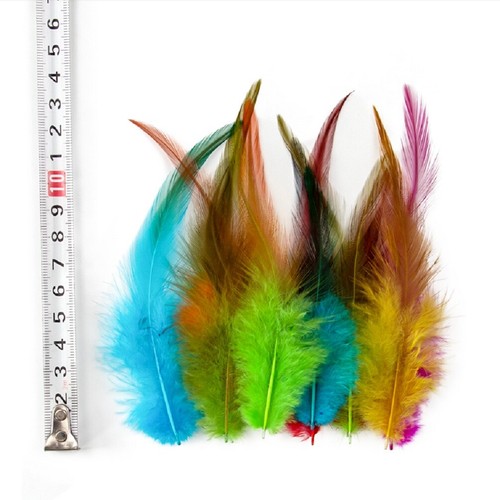 Colourful Rooster Feathers Fly Craft Hat Arts Decorations Wedding Card UK - Picture 4 of 21