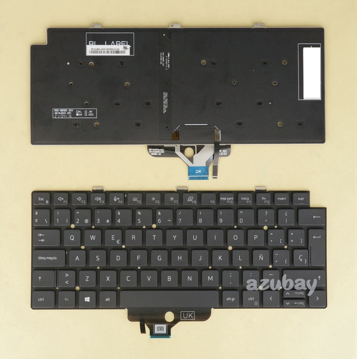 Tastiera ITALIANA compatibile con Dell Latitude 01PM8M 07J19R 010M30 098KF2