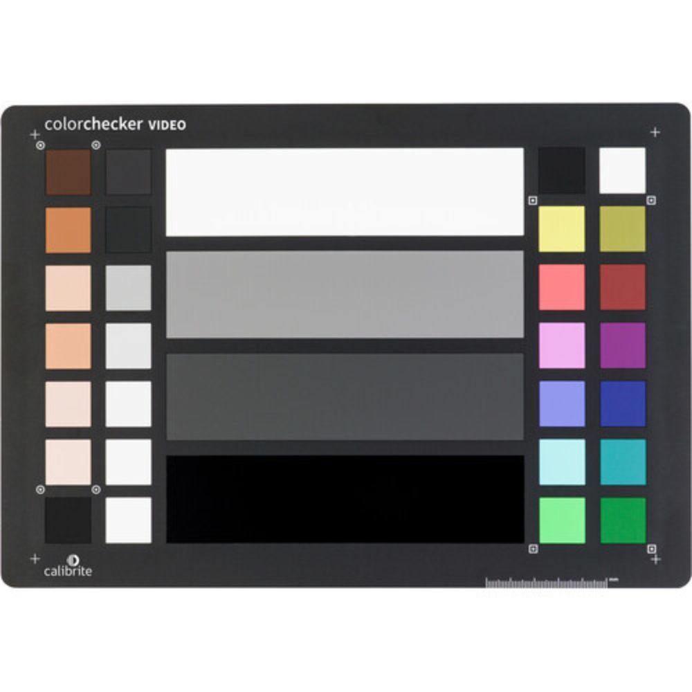 X-Rite ColorChecker Video XL with case AND X-Rite ColorChecker