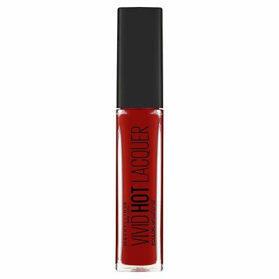   NEU Maybelline Color Sensational Vivid Matte Liquid Lipstick - 35 Rebel Red 
