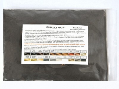 Finally Hair Building Fibers 100g Refill Hair Loss Cover Up 57500+ SOLD ON EBAY