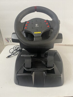 Logitech Momo Racing Wheel And Pedals