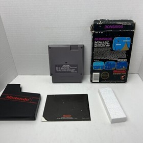 Gumshoe 5 Screw Nintendo Entertainment System NES Video Game With Box Manual